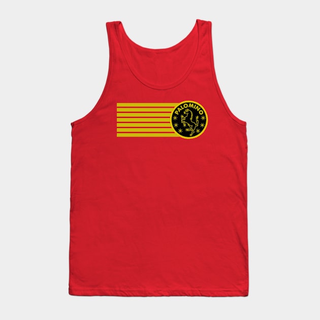 Black Hole Palomino Stripe Tank Top by PopCultureShirts